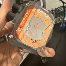 Thermal paste on AIO cooler protective film?????