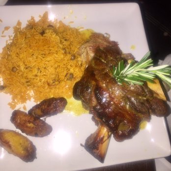 Sofrito New York - The highlight of the evening!! Pernil with rice and peas. - Latin American Near Me - New York, New York