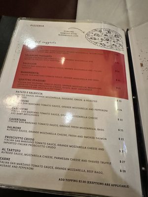 Menu photo 3 Luna Rossa Tustin, CA