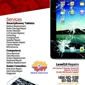 Level 10 Repairs - AUC location - IT Services & Computer Repair Near Me - Griffin, Georgia Level 10 Repairs - AUC location - IT Services & Computer Repair Near Me - Griffin, Georgia
