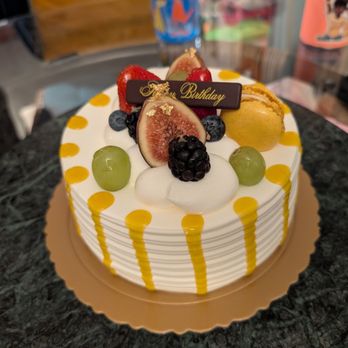 Japong Bakery - Passion fruit fruit cake with figs! - Bakeries Near Me - Rockville, Maryland