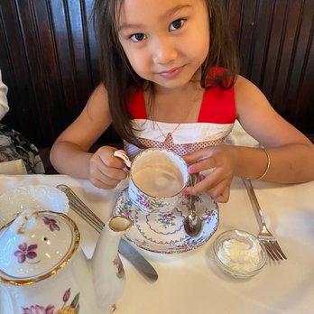 Queen Mary Tea Room - Hot Chocolate with homemade whipped cream - Desserts Near Me - Seattle, Washington Queen Mary Tea Room - Hot Chocolate with homemade whipped cream - Desserts Near Me - Seattle, Washington