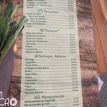 Con Recao - Menu - Caribbean Near Me - Guaynabo, Puerto Rico