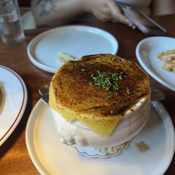 Coucou - Onion Soup Gratinee - French Near Me - West Hollywood, California Coucou - Onion Soup Gratinee - French Near Me - West Hollywood, California