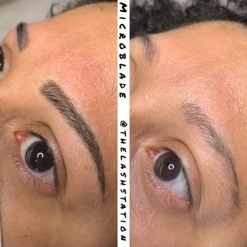 The Lash Station - Microblade before & after - Eyelash Service Near Me - Dedham, Massachusetts The Lash Station - Microblade before & after - Eyelash Service Near Me - Dedham, Massachusetts