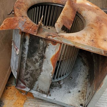 Infinity Air Heating And Cooling - This system has certainly reached the end of its lifespan. - Heating & Air Conditioning/HVAC Near Me - Murrells Inlet, South Carolina