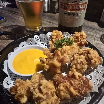 Hon Ramen - Chicken karaage. Small portion but was great with cold beer - Ramen Near Me - Bakersfield, California