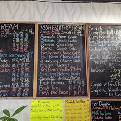 Hot Cha Cafe - Menu