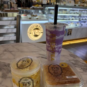 T&5 Cafe Bakery - Mango lava & coconut cake, Honey Yogurt Tiramisu cloud whisper cake , T7 Fresh Purple Taro Coconut drink - Bakeries Near Me - Folsom, California T&5 Cafe Bakery - Mango lava & coconut cake, Honey Yogurt Tiramisu cloud whisper cake , T7 Fresh Purple Taro Coconut drink - Bakeries Near Me - Folsom, California