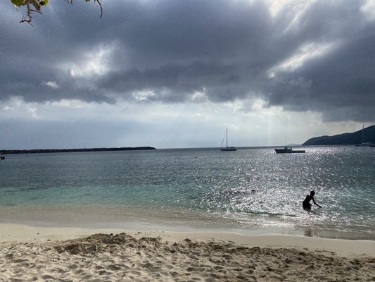 Brewers Bay Beach by null