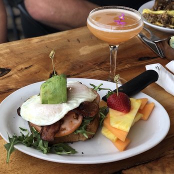 Island Lava Java - Waipi'o Stack Breakfast, the fresh house-made bread really was the cherry on top! - American Near Me - Kailua Kona, Hawaii