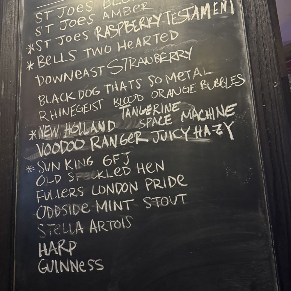 Seasonal Draft Beers