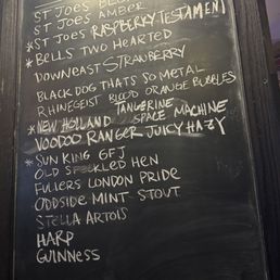 Seasonal Draft Beers Seasonal Draft Beers
