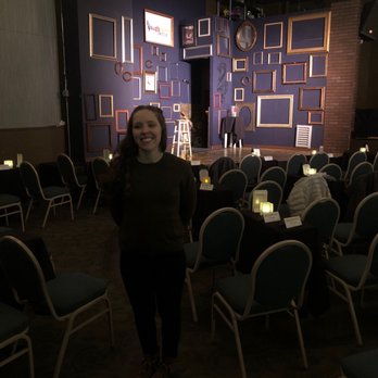 laugh camp comedy club - a woman standing in a room full of chairs - Comedy Clubs Near Me - Saint Paul, Minnesota laugh camp comedy club - a woman standing in a room full of chairs - Comedy Clubs Near Me - Saint Paul, Minnesota
