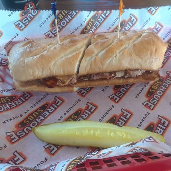 Firehouse Subs - This is the roast beef brisket barbecue and cheddar. Certainly doesn't look like the pictures - Sandwiches Near Me - San Jose, California Firehouse Subs - This is the roast beef brisket barbecue and cheddar. Certainly doesn't look like the pictures - Sandwiches Near Me - San Jose, California