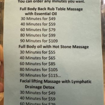 Good Hand - Pricing and services - Massage Near Me - Roseville, California
