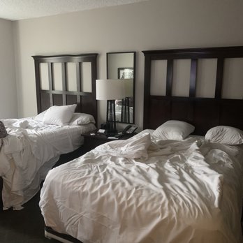 Hyatt Regency Savannah - Two full size beds instead of the king we paid for - Hotels Near Me - Savannah, Georgia