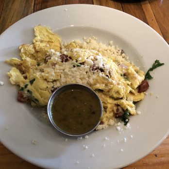 Oddfellows - Breakfast Scramble with side of salsa - Breakfast & Brunch Near Me - Dallas, Texas