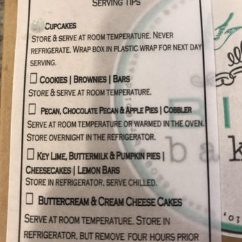 Bird Bakery - Love that they give me instructions on how to store my delicious purchase! - Desserts Near Me - San Antonio, Texas Bird Bakery - Love that they give me instructions on how to store my delicious purchase! - Desserts Near Me - San Antonio, Texas