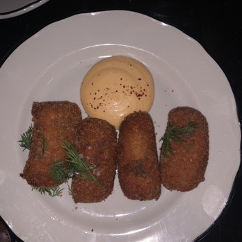 Automatic Seafood and Oysters - Scallop and pork croquettes - Seafood Near Me - Birmingham, Alabama Automatic Seafood and Oysters - Scallop and pork croquettes - Seafood Near Me - Birmingham, Alabama
