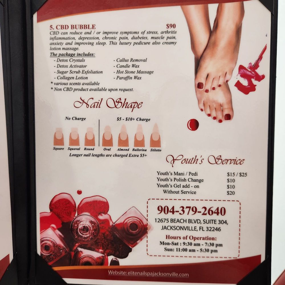 ELITE NAIL SPA Updated September 2024 75 Photos & 42 Reviews 12675 Beach Blvd