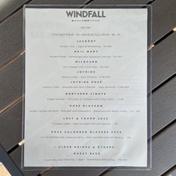 Windfall Cider - Ciders on tap