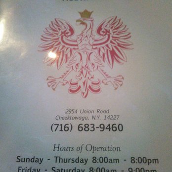 Polish Villa - Polish Villa - Diners Near Me - Cheektowaga, New York Polish Villa - Polish Villa - Diners Near Me - Cheektowaga, New York