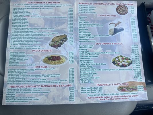 Menu photo 1 Romanelli's Italian Deli Phoenix, AZ Menu photo 1 Romanelli's Italian Deli Phoenix, AZ