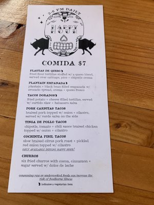 Menu photo 7 Casco Antiguo Seattle, WA