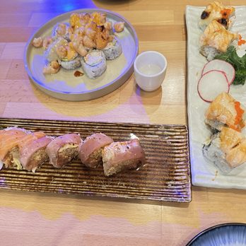 Sushi Mura - Ex Boyfriend, Baked Lobster Roll, Baked Salmon Roll - Sushi Bars Near Me - Buena Park, California Sushi Mura - Ex Boyfriend, Baked Lobster Roll, Baked Salmon Roll - Sushi Bars Near Me - Buena Park, California