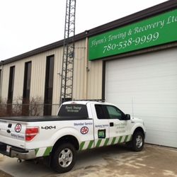 Flynn's Towing & Recovery - Battery Service Unit at Flynns Towing Building