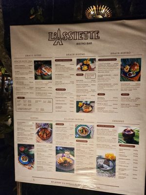 Menu photo 2 L'assiette Bar And Restaurant El Nido, PLW