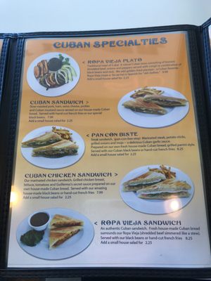 Menu photo 8 Cuba Cafe Vacaville, CA Menu photo 8 Cuba Cafe Vacaville, CA