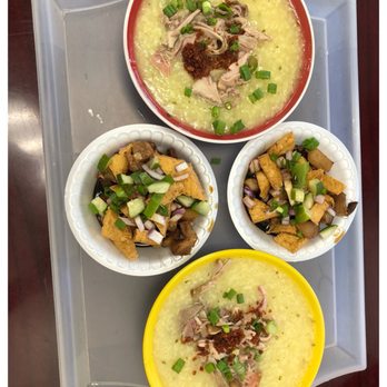 Goto King N Toppings - Goto with Tokwat / Baboy ( fried tofu & pork) - Filipino Near Me - Panorama City, California