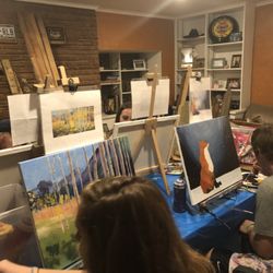 Van Go Go Paint Party - Couples Paint Night