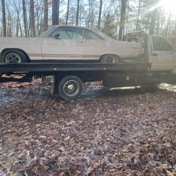 High Peak Towing - Towed this 1967 Ford 500 for a cool customer. This car had been garaged for 24 years! - Towing Near Me - Shipman, Virginia