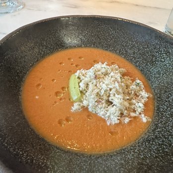 1601 Bar & Kitchen - Spicy gazpacho, pol sambol - Asian Fusion Near Me - San Francisco, California 1601 Bar & Kitchen - Spicy gazpacho, pol sambol - Asian Fusion Near Me - San Francisco, California