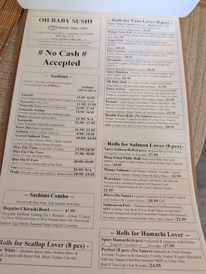 Menu photo 5 Oh Baby Sushi Cupertino, CA Menu photo 5 Oh Baby Sushi Cupertino, CA