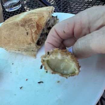 Pour House Bar & Grill - Fried dill pickle - American Near Me - North Bend, Washington