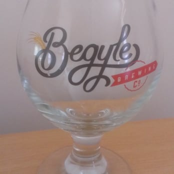 Begyle Brewing - Souvenir tulip glass from tour; I like that logo - Breweries Near Me - Chicago, Illinois Begyle Brewing - Souvenir tulip glass from tour; I like that logo - Breweries Near Me - Chicago, Illinois