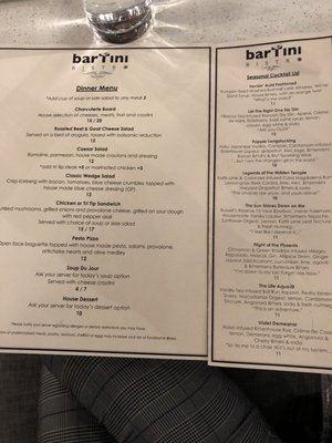 Menu photo 8 barTini bistro Eugene, OR