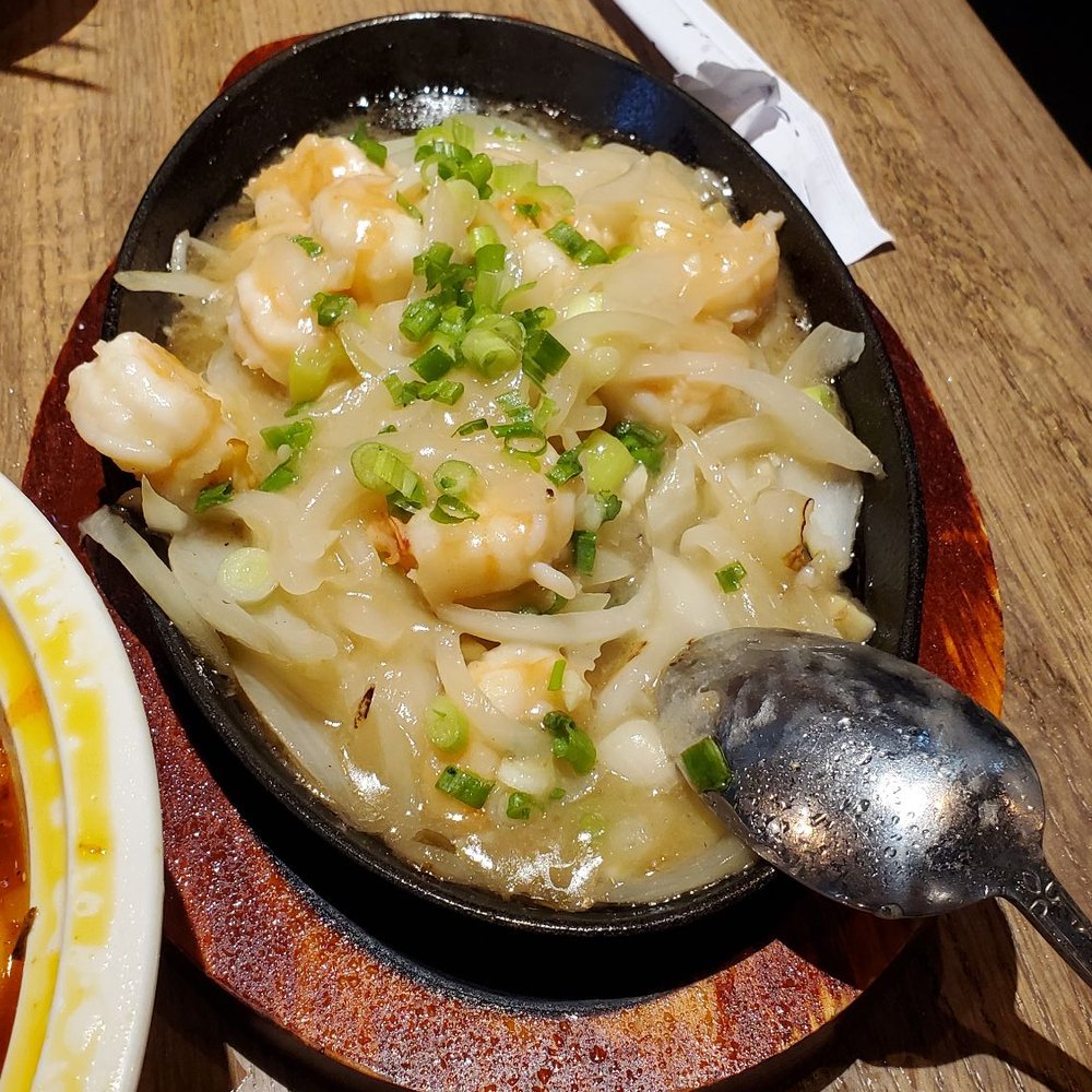 WEI Authentic Chinese - Sizzling Garlic Butter Shrimp The sauce is authentic South Asian style. Feel like I am in a Hong Kong restaurant. - Cantonese Near Me - Buford, Georgia WEI Authentic Chinese - Sizzling Garlic Butter Shrimp The sauce is authentic South Asian style. Feel like I am in a Hong Kong restaurant. - Cantonese Near Me - Buford, Georgia