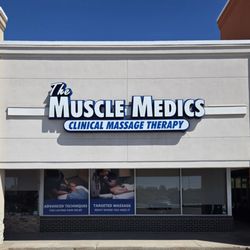 The Muscle Medics - Our Papillion storefront in Tara Plaza
