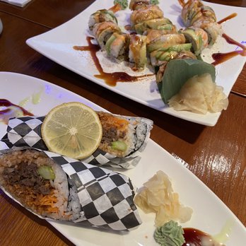 Ohsio Sushi - Bulgogi burrito and another roll - Sushi Bars Near Me - Waukegan, Illinois Ohsio Sushi - Bulgogi burrito and another roll - Sushi Bars Near Me - Waukegan, Illinois
