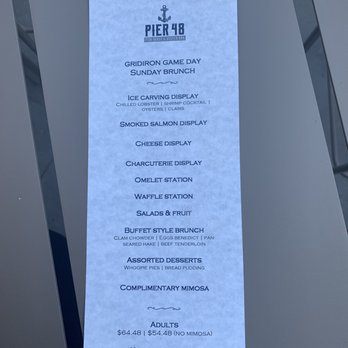 Pier 48 - Yummy Sunday fun filled Brunch - Seafood Near Me - Indianapolis, Indiana Pier 48 - Yummy Sunday fun filled Brunch - Seafood Near Me - Indianapolis, Indiana