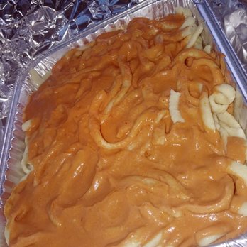 Salutos Pizza & Pasta - "Vodka sauce" with fettuccine supposedly - this part was the worst. - Pizza Near Me - Gurnee, Illinois Salutos Pizza & Pasta - "Vodka sauce" with fettuccine supposedly - this part was the worst. - Pizza Near Me - Gurnee, Illinois