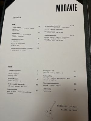 Menu photo 1 Modavie Montreal, QC Menu photo 1 Modavie Montreal, QC