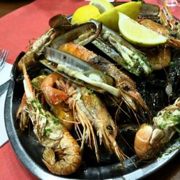 seafood platter, if you enjoy seafood, give it a try
