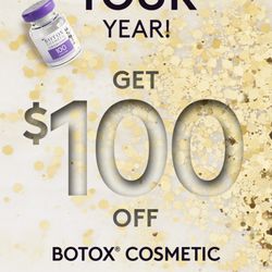 $100 of for those new to Alle rewards and those who received Botox once in 2024.