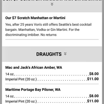 Von's 1000Spirits - New American Near Me - Seattle, Washington Von's 1000Spirits - New American Near Me - Seattle, Washington